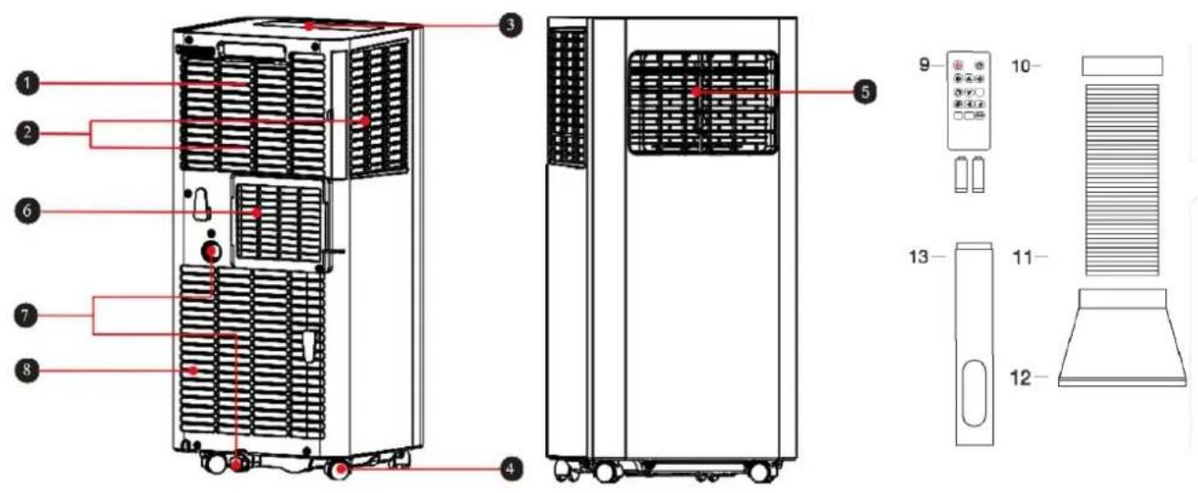 Be Cool BC14KL2101F - SCHEMATISCHE DARSTELLUNG - 1