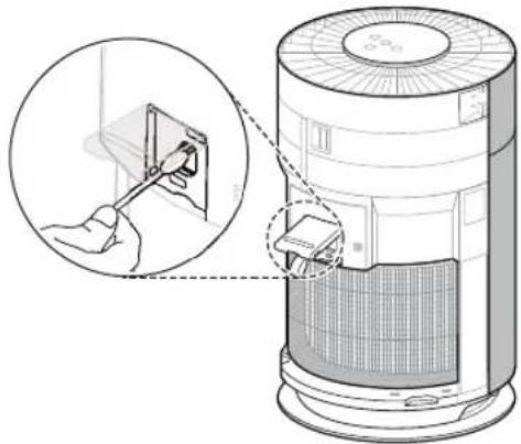 LG AS601HBB0 - Cleaning the Particle Sensor - 2