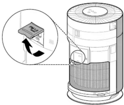 LG AS601HBB0 - Cleaning the Particle Sensor - 1
