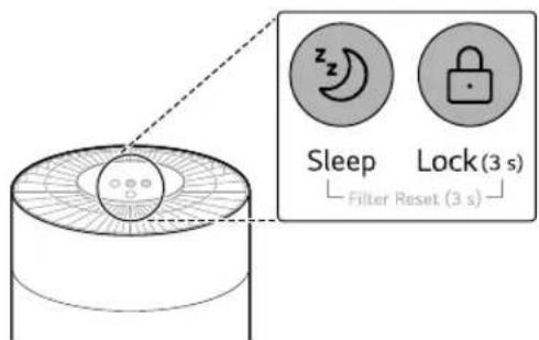 LG AS601HBB0 - Turning off Filter Replacement Notification - 1
