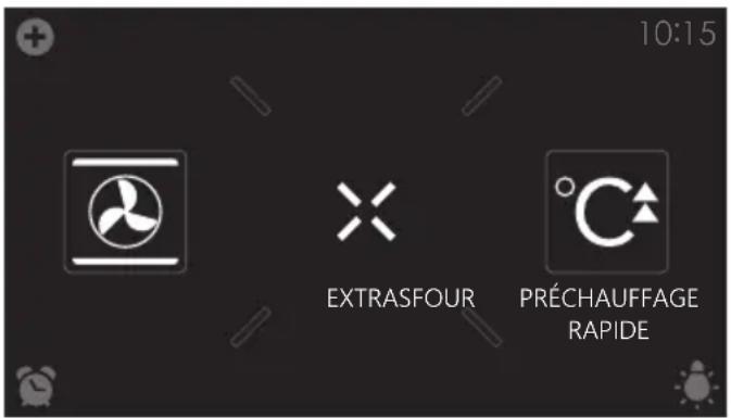 Atag ZX6685M - Utilisation d'une fonction « Extras » - 1