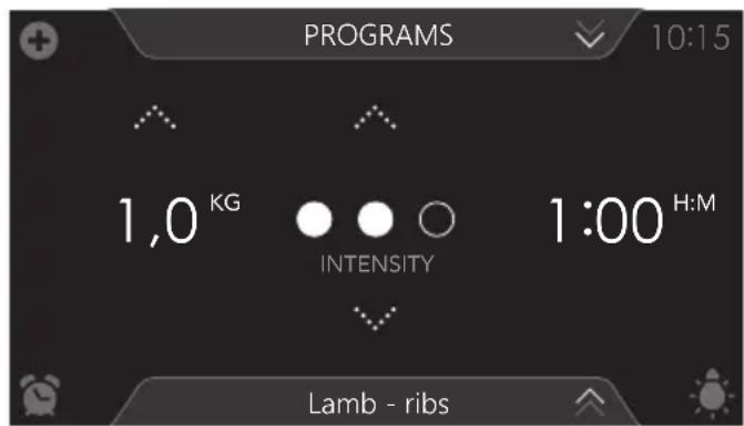 Atag ZX6685M - Selecting program functions - 3