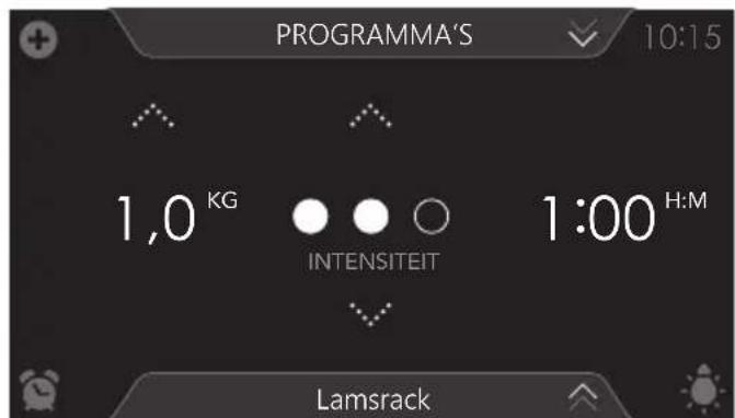 Atag ZX6685M - Programma selecteren - 3