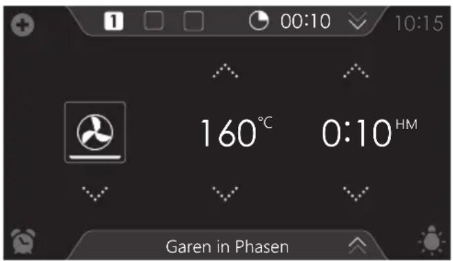 Atag ZX6685M - Garen in Phasen - 1