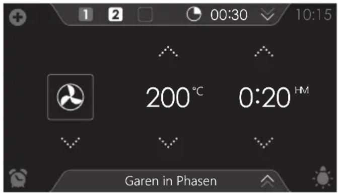 Atag ZX6685M - Garen in Phasen - 4