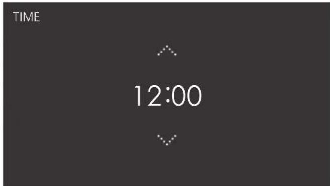 Atag ZX6685M - Setting the time - 1
