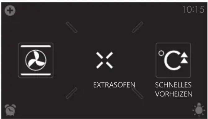 Atag ZX6685M - Eine „Extras“- Funktion verwenden - 1