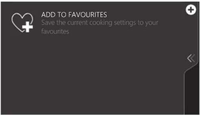 Atag ZX6685M - Saving a cooking method - 1