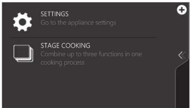 Atag ZX6685M - Using the 'Plus' menu - 2
