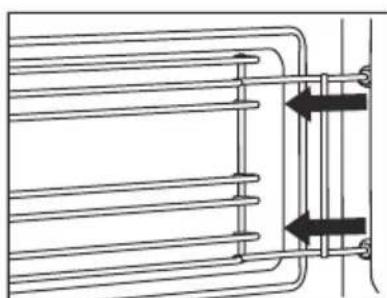 Atag ZX6685M - Retrait et nettoyage des gradins en fil d'inox - 2
