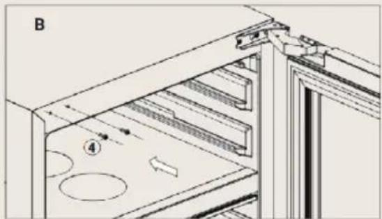 BORETTI Milano MLWC82GRAN - How to change the door opening - 2