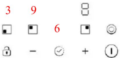 CANDY CH63DCC - If the timer is set on more than one zone: - 1