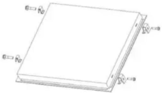 CANDY CH63DCC - Adjusting the bracket position - 1