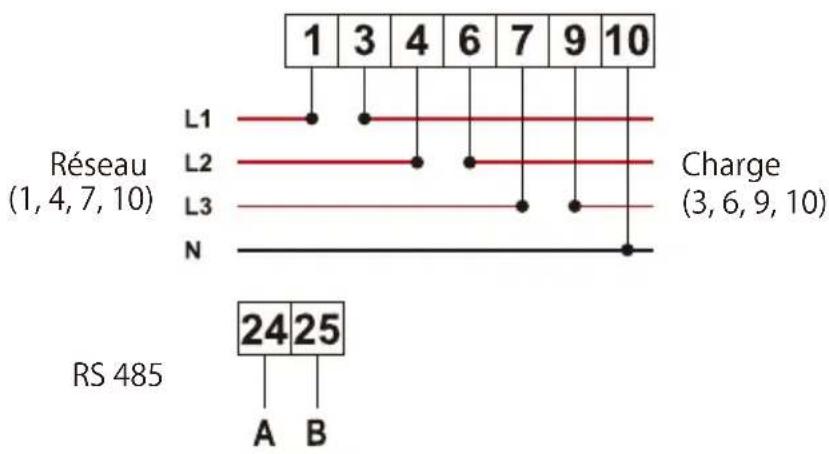 Deye SUN-70K-G03 - Chaînes multiples et compteurs de connexion en parallèle - 16