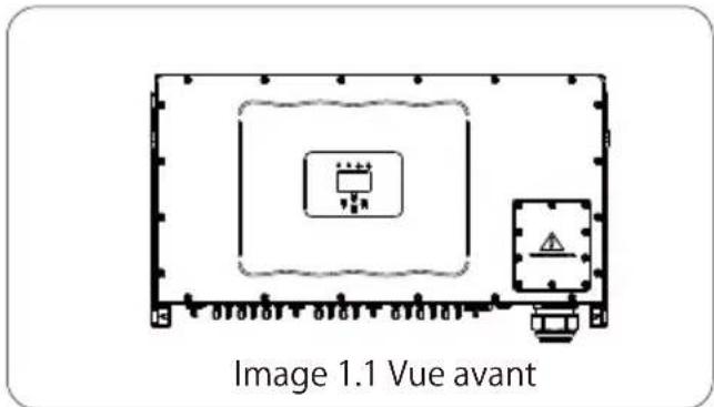 Deye SUN-125K-G01P3 - Présentation de l'aspect extérieur - 1