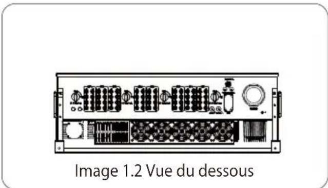 Deye SUN-125K-G01P3 - Présentation de l'aspect extérieur - 2