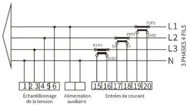 Deye SUN-25K-G05 - Chaînes multiples et compteurs de connexion en parallèle - 10