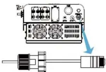 Deye SUN-23K-G05 - Schéma de câblage DRM (RCR) (optionnel) - 1
