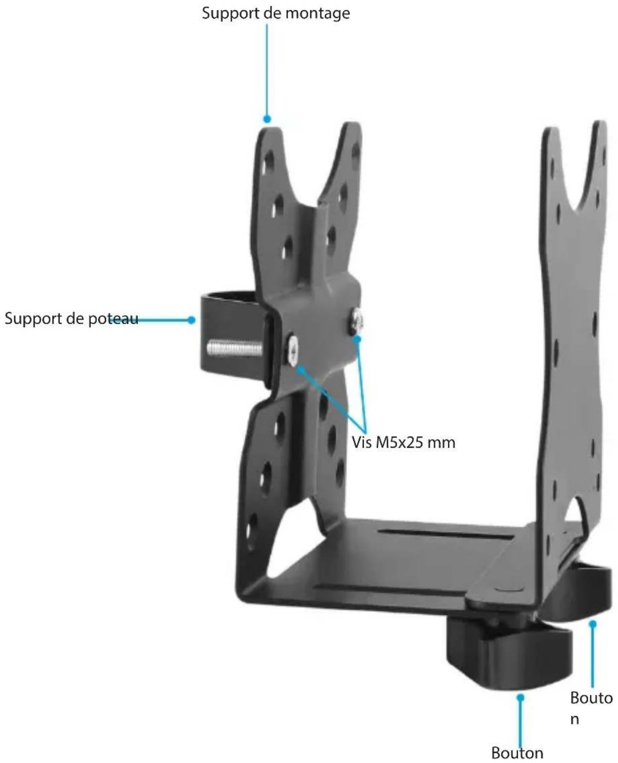 StarTech.com ACCSMNT - Diagramme du produit - 1