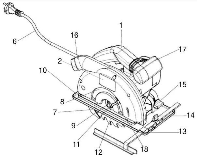 EINHELL Global HK-G 55 - DKIndholdsfortegnelse - 1