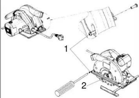 EINHELL Global HK-G 55 - Schnittiefe einstellen - 3