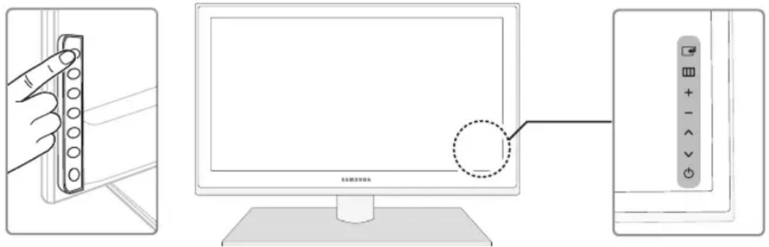 SAMSUNG UE37D6500VQ - Montieren des Standfußes mit Kabelhalter - 2
