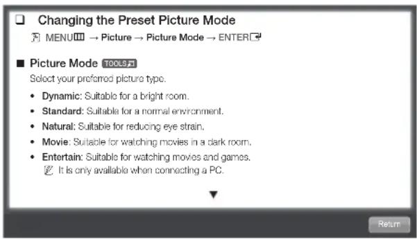 SAMSUNG UE37D6500VQ - Using the Zoom mode - 1
