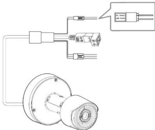 Hanwha TNO-C3022TRA - Connexion rs-485 - 1