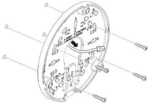 Hanwha TNO-C3022TRA - [Installation directe sur mur/plafond] - 2