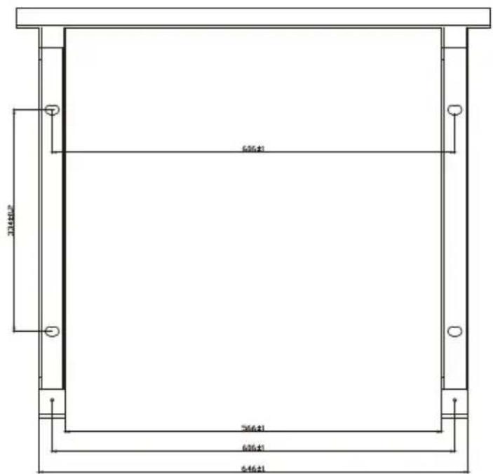 Deye SUN-60K-G04P3-EU-AM4 - Support de montage de l'onduleur - 1