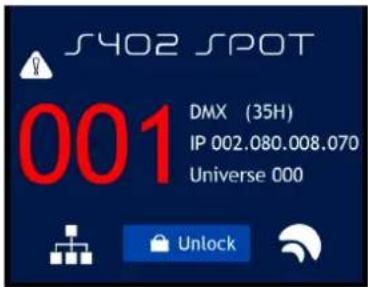 INFINITY Furion S402 Spot - Verrouillage - 1