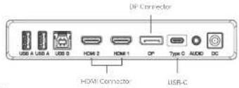 Alogic Clarity 27F34KCPD - Connecting the Monitor - 1