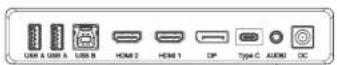 Alogic Clarity 27F34KCPD - Conexión de dispositivos de audio - 1