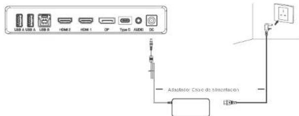 Alogic Clarity 27F34KCPD - Conexión del monitor - 1