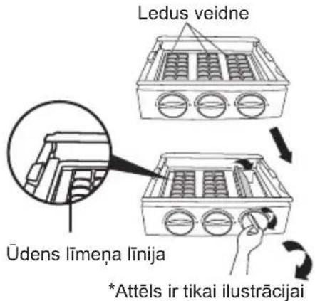 MIDEA MERS530FGE02 - Kā pagatavot ledu (izvēles) - 1