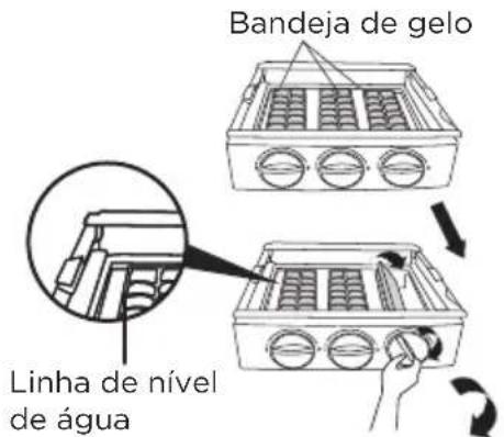 MIDEA MERS530FGE02 - Como fazer gelo (opcional) - 1