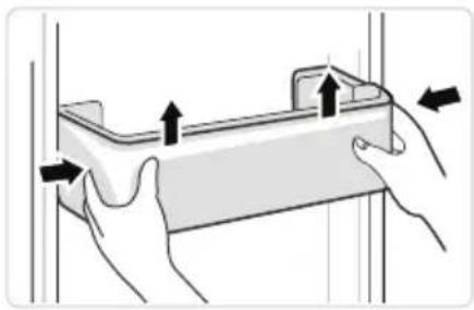 MIDEA MERS530FGE02 - Limpieza de la bandeja de la puerta - 1