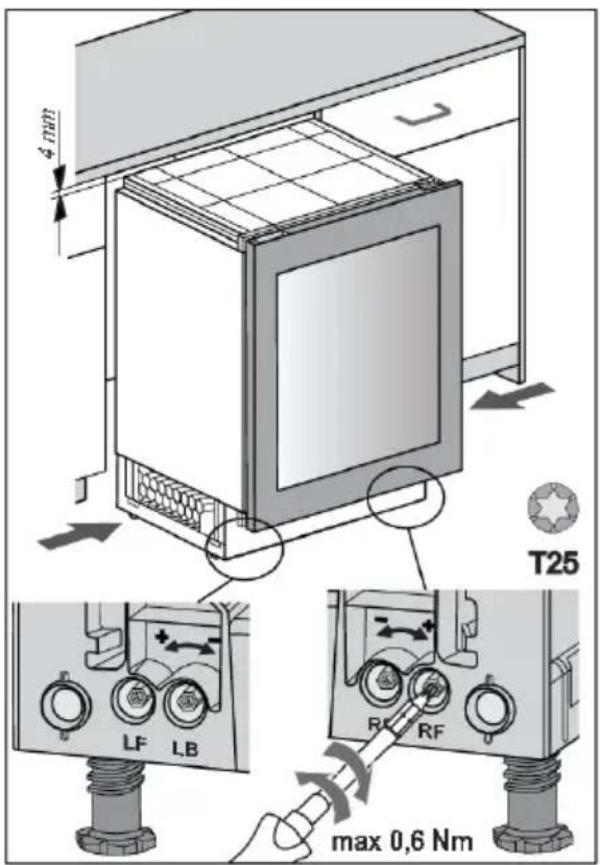Atag KU8571K2C - Installation des Geräts - 3
