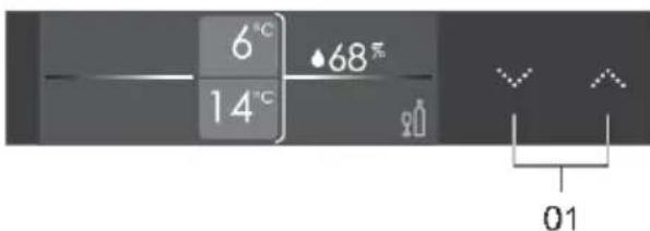 Atag KU8571K2C - Temperaturesetting - 1