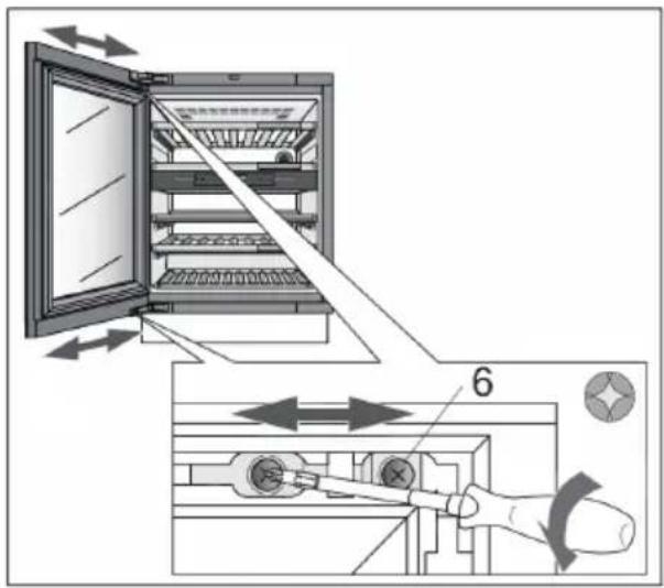 Atag KU8571K2C - Reversing the door opening direction - 1