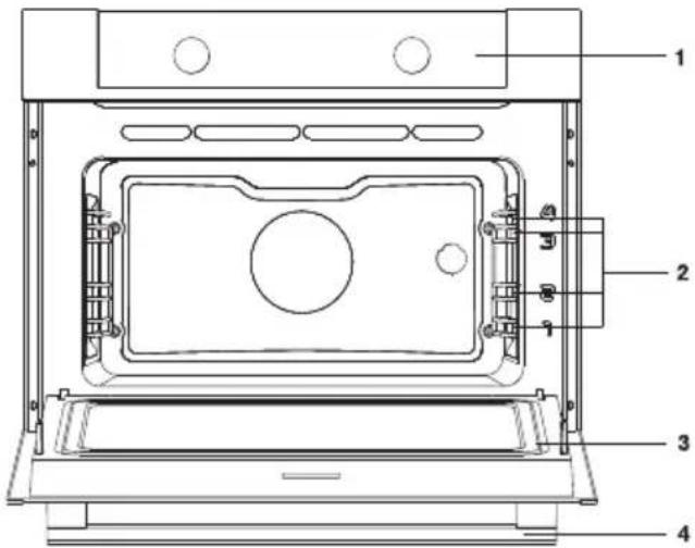 Atag CX4595C - Description of the appliance - 1
