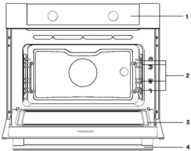 Atag CX4595C - BESCHREIBUNG DES GERÄTS - 1