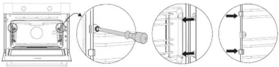 Atag CX4595C - FUHRUNGSSCHIENENTFERNENUND REINIGEN - 2