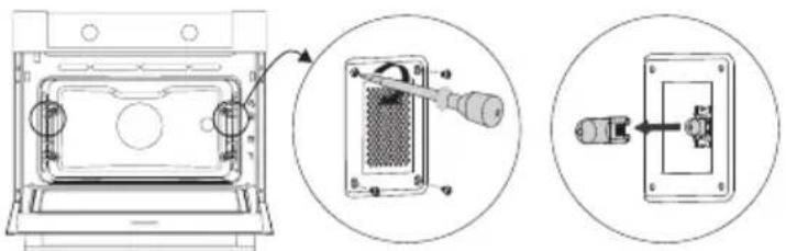 Atag MA4695C - Ofenbeleuchtung austauschen - 4