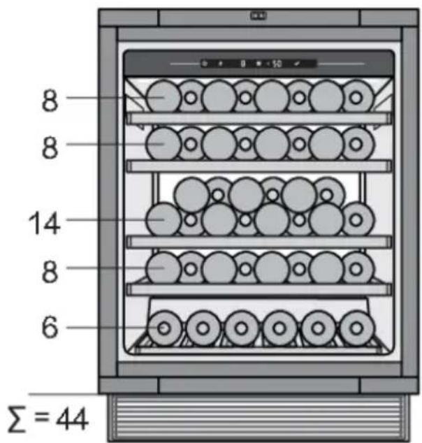 Atag KU8571K1C - Capaciteitvanhetapparaat - 1