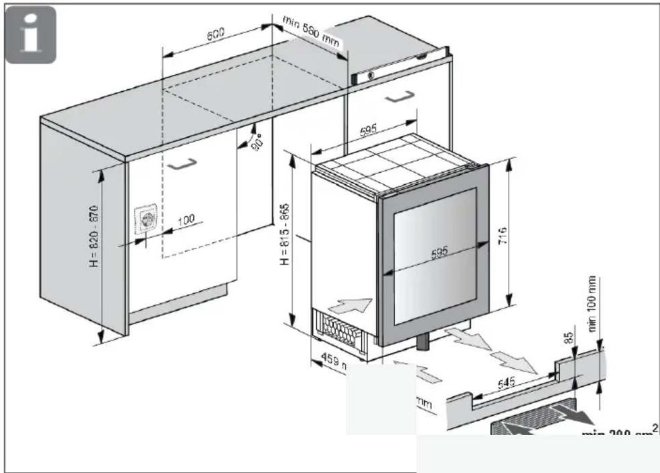 Atag KU8571K1C - Installation de l'appareil - 1