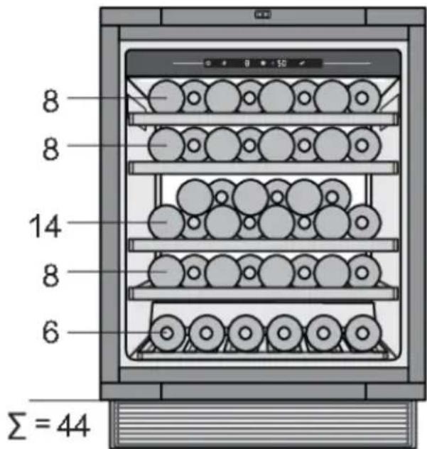 Atag KU8571K1C - Beschreibung des Geräts - 1
