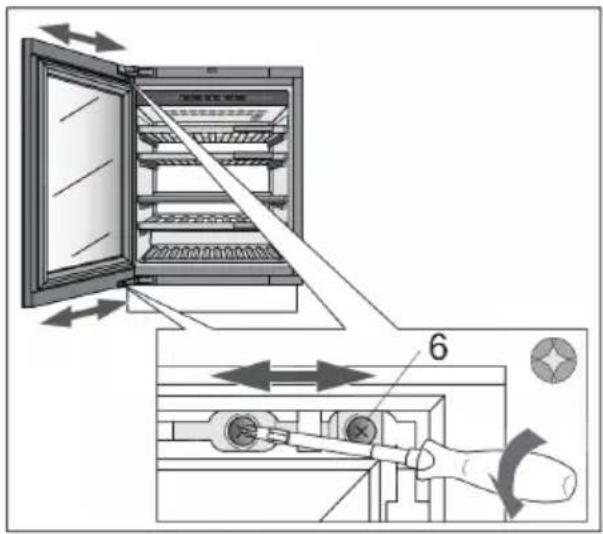 Atag KU8571K1C - De draairichting van de deur wijzigen - 1