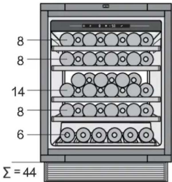 Atag KU8571K1C - Appliancecapacity - 1