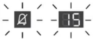 Atag KU8571K1C - Error notifications - 3